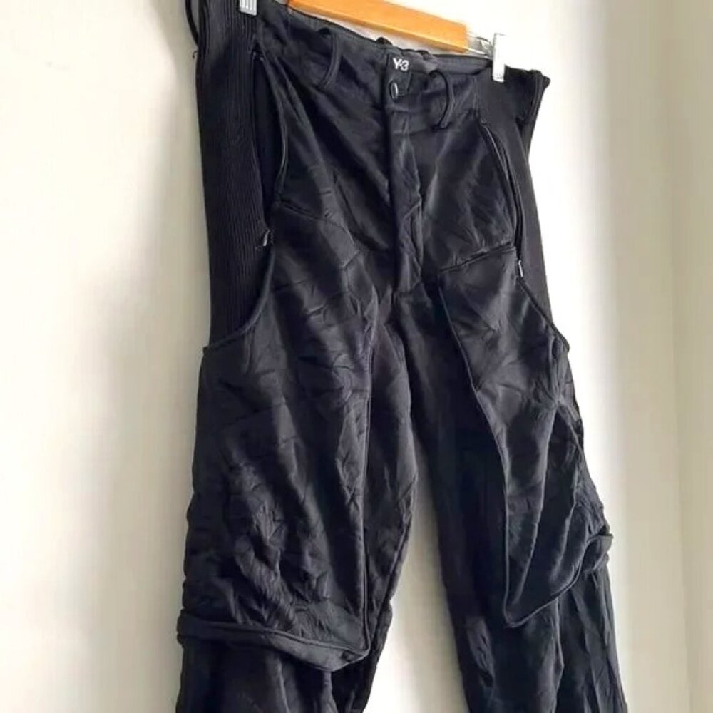 Adidas x Yohji Yamamoto Y-3 Crinkle Cargo Pants